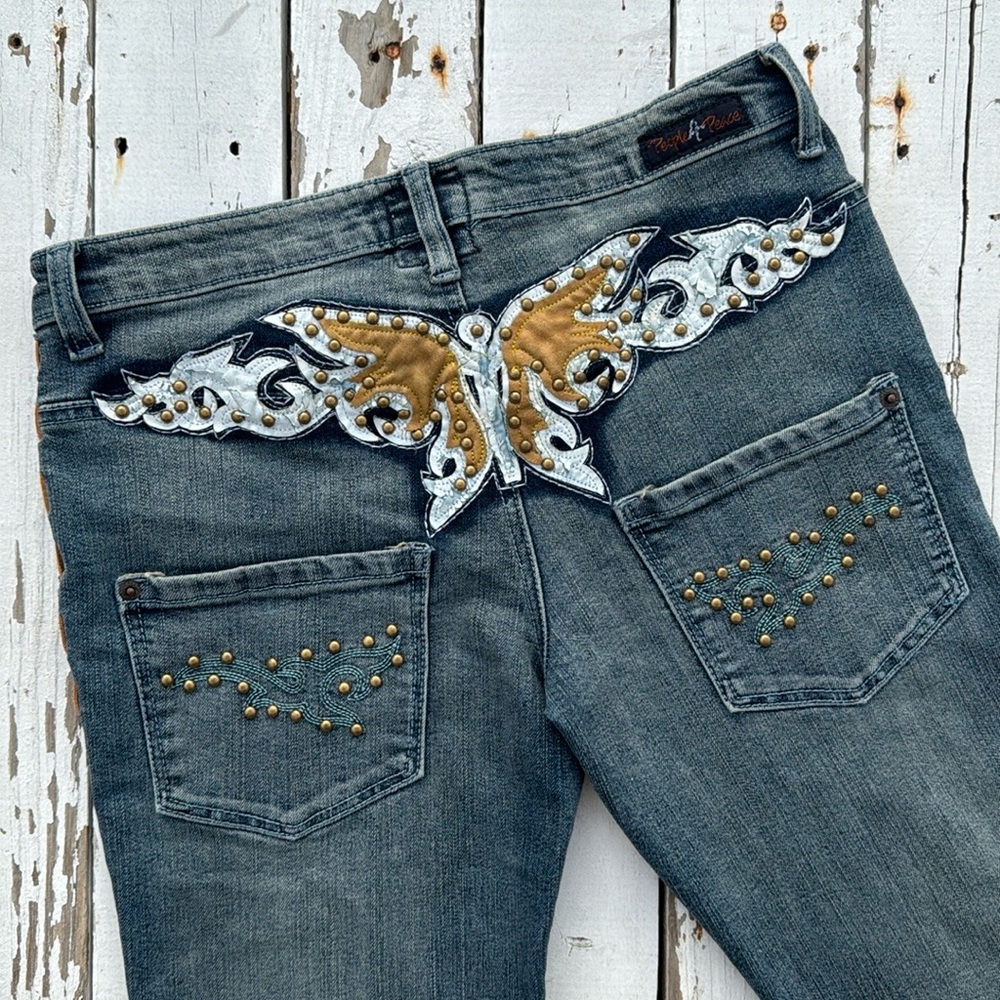 Limited Edition People for Peace Butterfly Jeans